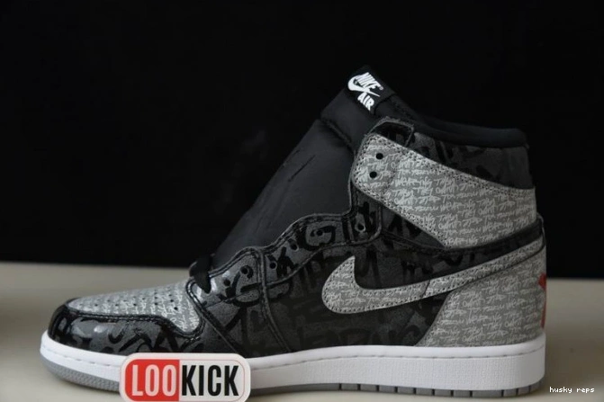 Rep Husky 555088-036 OG Air Rebellionaire 1 Jordan High 0819